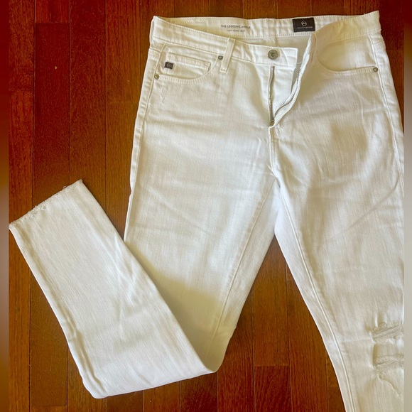 AG Adriano Goldschmied The Farrah Skinny Ankle Jeans Size 27 (4)